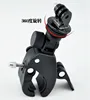 Gopros Clamp Bike Mount with tripod adapter for Go pro Heros accessories