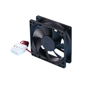 PC Computer Case 8025s 8CM 80mm 80x25mm DC 12V black 4Pin Cooling Motor Fan