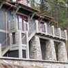 galvanized or painted stainless steel balustrade horizontal flat bar metal stair pipe handrail railing