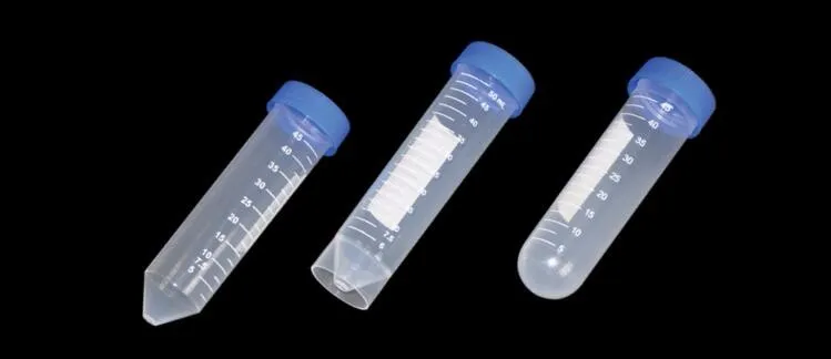 50ml Conical Bottom Plastic Centrifuge Tubes With Screw And Graduation ...