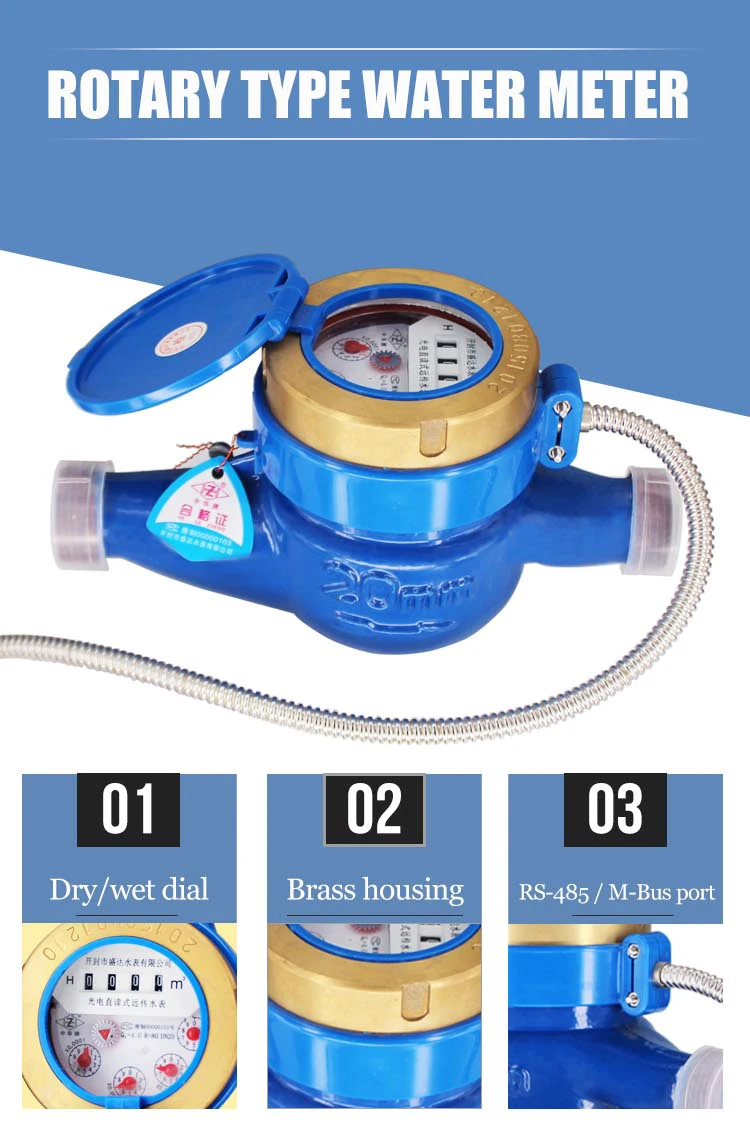 Dn20 Stop Water Meter Rs485 Mid Modbus Factory Price Buy Water