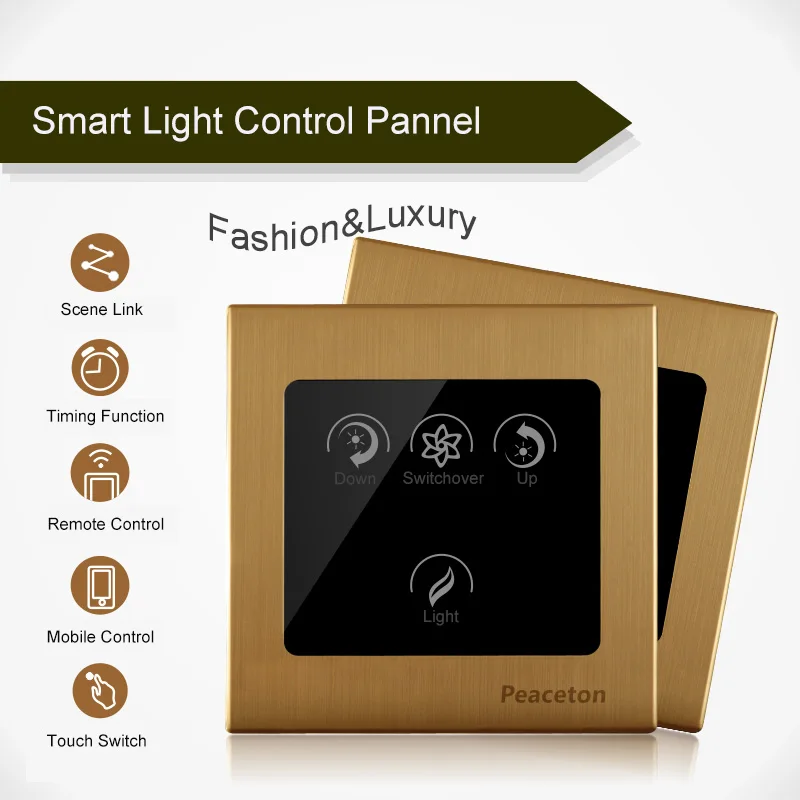 Smart home light switch with Zigbee protocol