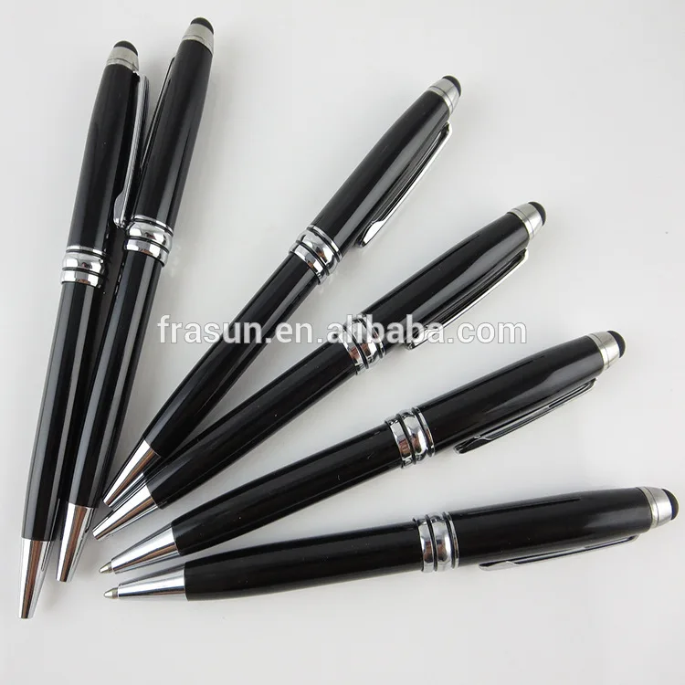 German Pen Brands Famous Branded Black Promotional Metal Twist