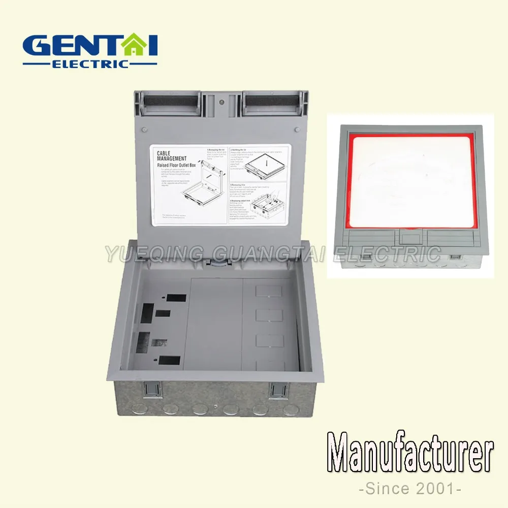 Good Quality Under Floor Flush Outlet Box Waterproof Electrical