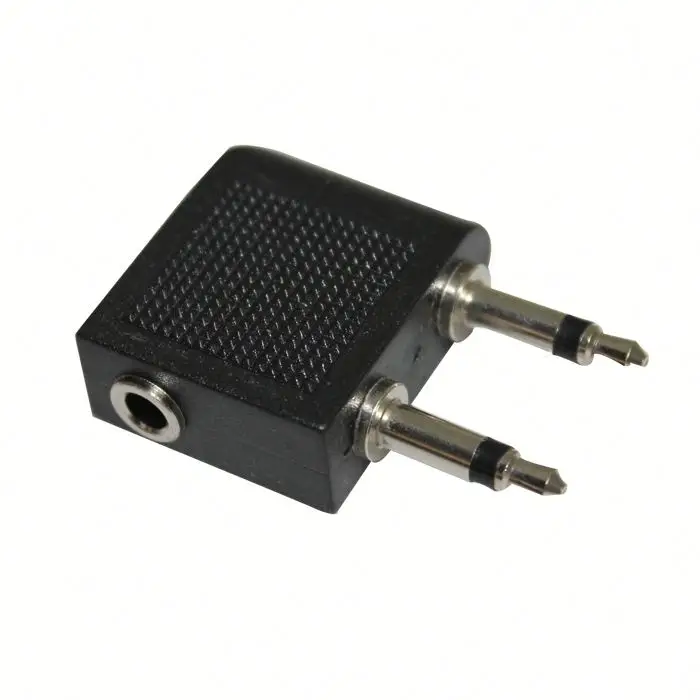 Avi&oacute;n aeroplano adaptador audio est&eacute;reo, avi&oacute;n viaje auriculares/auriculares Jack adaptador H0T020 - ANKUX Tech Co., Ltd