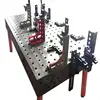 Rotating Table Downdraft Table Fusing Welding Machine Cast Iron 3d Welding Table Platform With Clamps Accessories Cart System