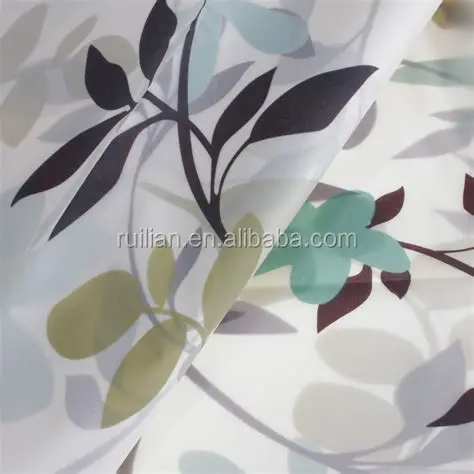 
100% Peva waterproof thick shower curtain liner for bath 