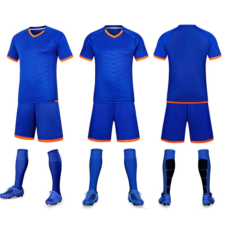 

Low MOQ Custom Team Soccer Jersey 100% Polyester Sublimation Football Jersey