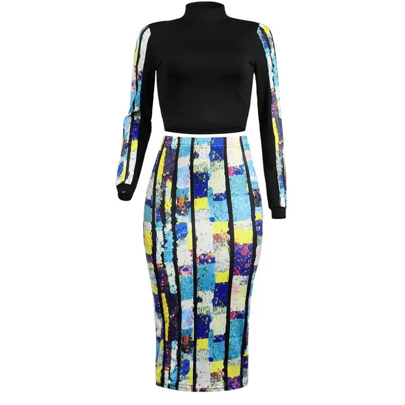 

Women two piece outfits frock designs two piece set clothing, Show as picture or customized