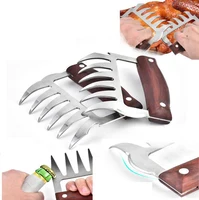 

Free sample!!! MOQ 1SET!!!! STAINLESS STEEL Meat Shredder Claws with bottle opener