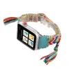 National Wind Nylon Wrist Watch Bands Straps For Apple Watch Series 4/3/2/1