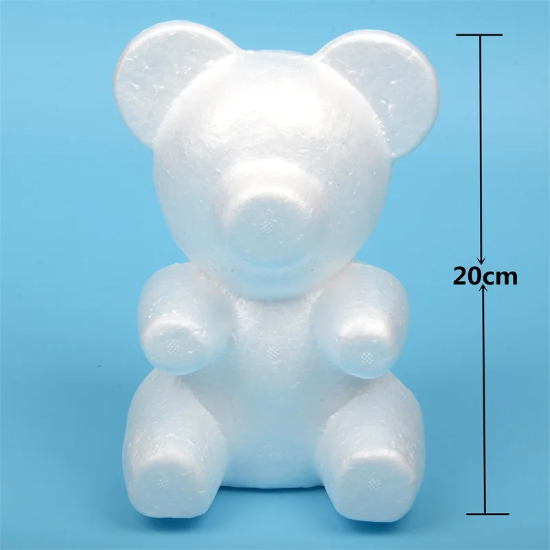 styrofoam teddy