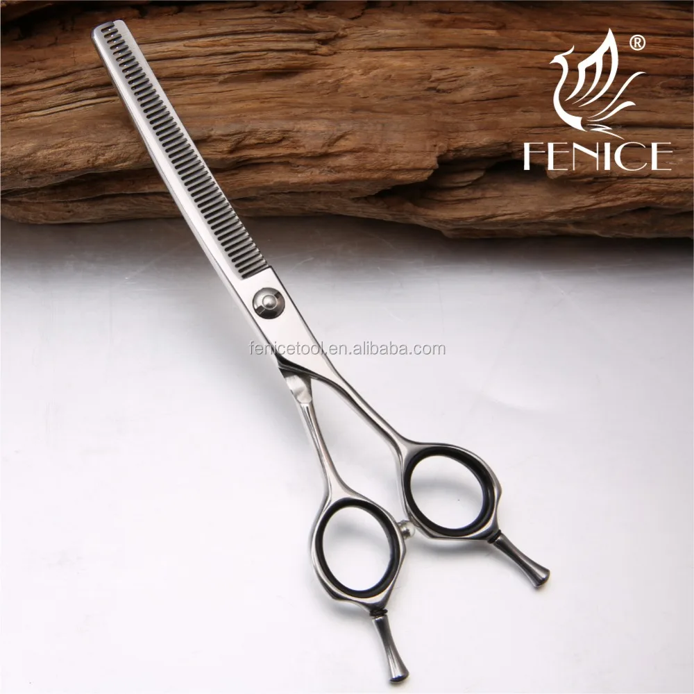 

Professional JP440c 6.5 inch Pet dog Grooming Scissors Curved thinning shears 35%, Silver/as you request