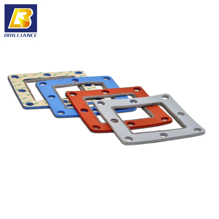 Silver Plated Fluorosilicone Conductive Gasket For Emi/emc/emp