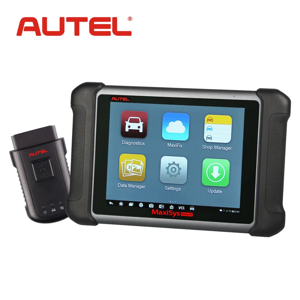 

100% Original AUTEL MaxiSys MS906BT OBD2 Scanner Car Diagnostic tool Key Programmer Scanner Better than DS808 DS708 l-aunch x431