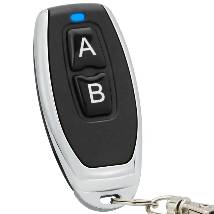 

Universal Matel 433mhz wireless remote control, Black