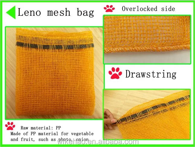 leno mesh bag