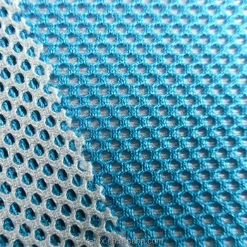 Two Colors Knitted Air Mesh Fabric 