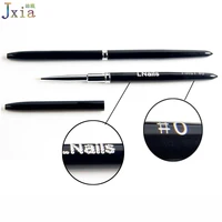 

Jiexia New Style Custom logo Metal Nail Art Detailing Painting Pen UV Gel liner Nail Drawing Brush