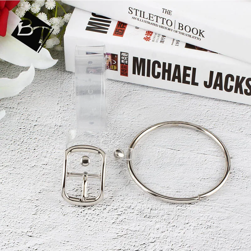 
free shipping hot fashion wholesale low moq transparent belts for women 