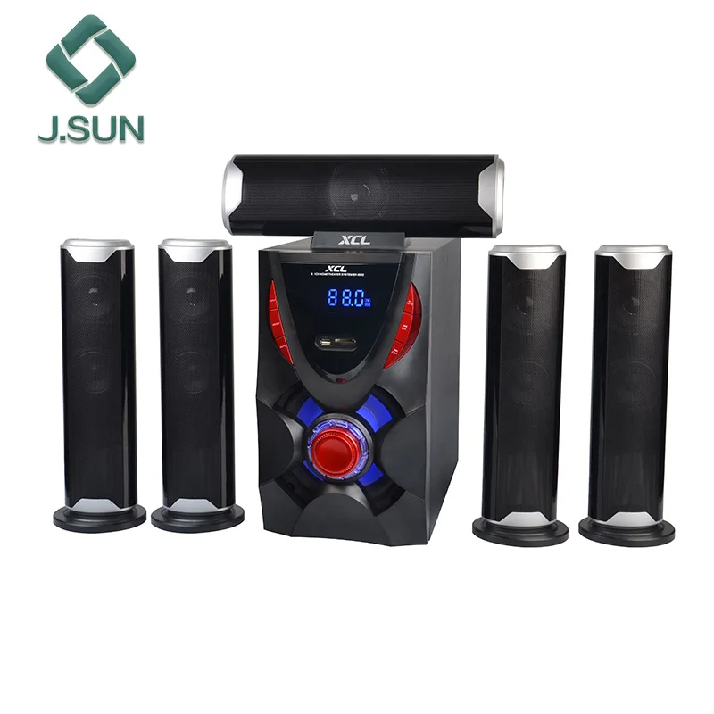 Hot sale 5.1 wireless speakers surround home theater used for home BT function