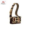 CL15-010 Newest style bead python bag accordion bag African print bags