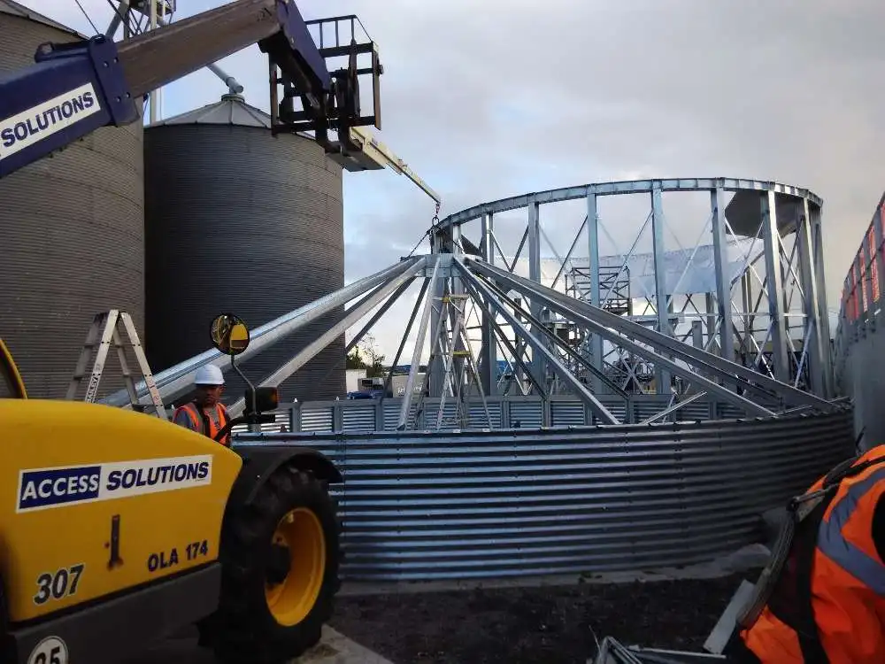 Steel 10 Ton Grain Storage Silos Prices/factory Price 5000 Ton Vertical