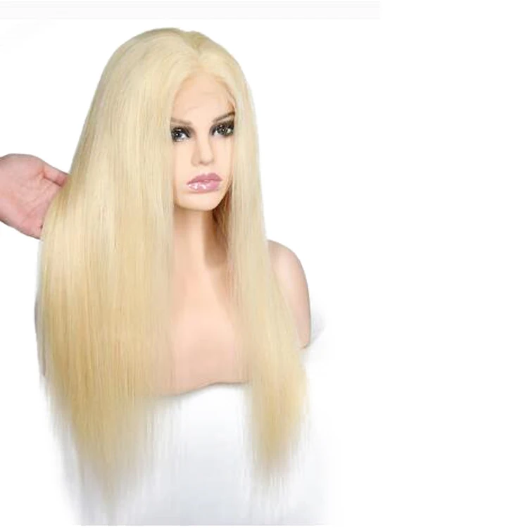 613 Color Brazilian Remy Human Hair Full Lace Wigs Wig With Baby Hair