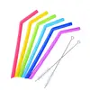 Factory wholesale silicone straws red sippy cup straw 10.5