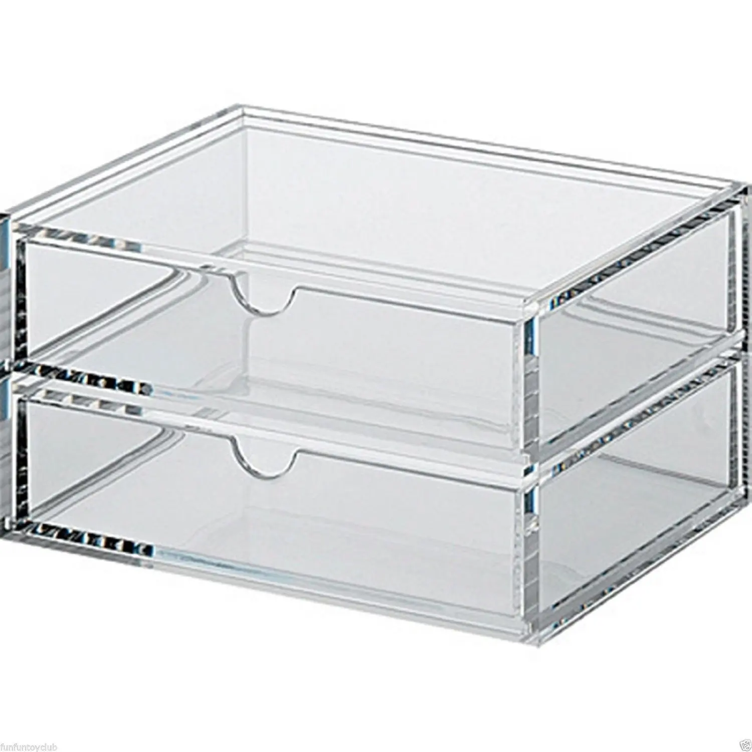 Buy Muji Acrylic Stackable 2 Drawers Box S Size In Cheap Price On