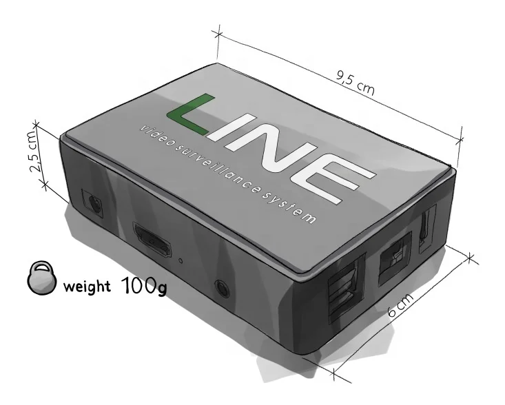 Portable Super Mini NVR 12V USB HDD Recording Surveillance 16CH H.264 Onvif Recorder For IP Camera Security System