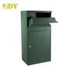 Zinc Plated Steel Front opening standalone Brick Insert Letterbox Secure locking Parcel Master garden Drop storage box