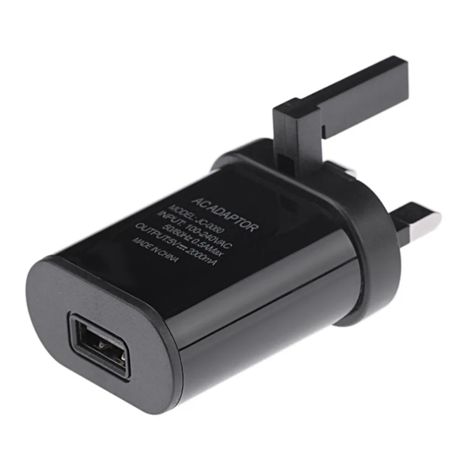 

Wholesale mini UK PLUG 5V 2.1A White/Black 1 port usb charger adapter UK Travel portable charger, Black white