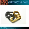 Plastic 8 Shape Carabiner Key Chain Hook Clamp Clip Outdoor Camping Hiking Snap