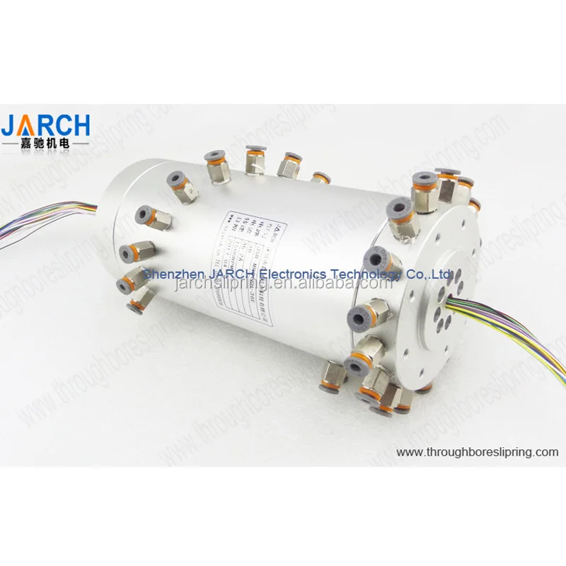 Steam Pneumatic Rotary Joint Union Slip Ring Electrical Connector