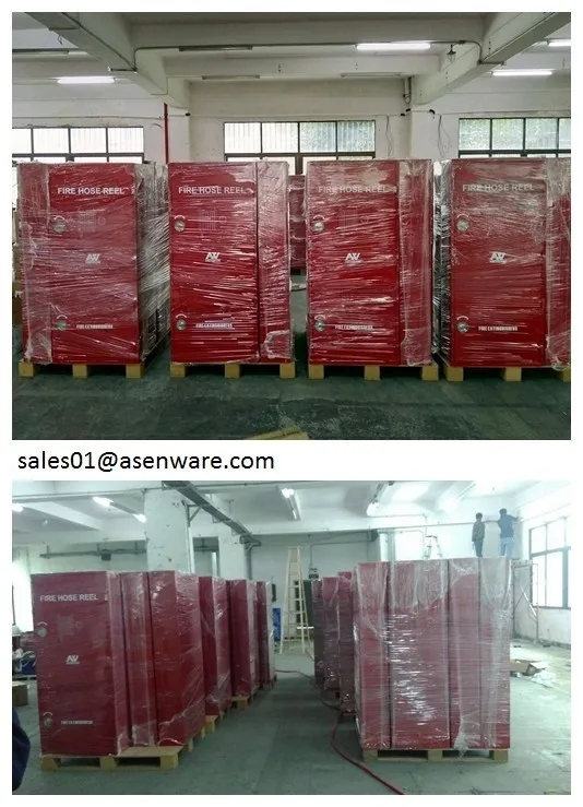 Fire Hose Reel with Valve and Nozzle