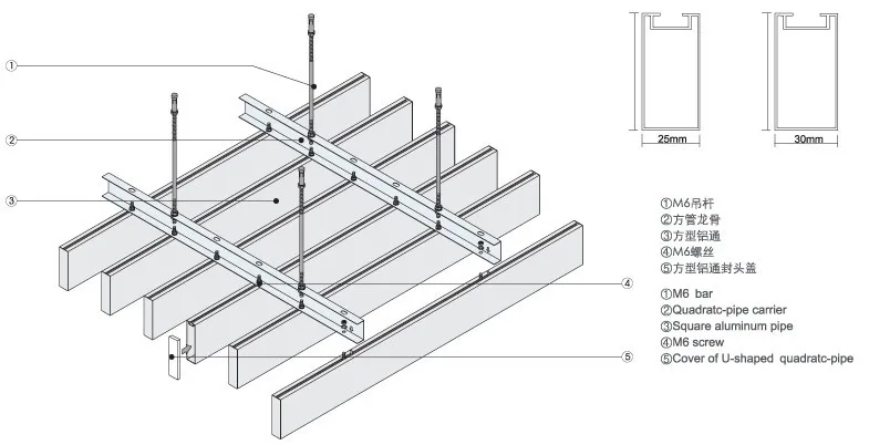 Welcome Customized Water Proof Open Cell Aluminium Grid Ceiling Tiles Buy Aluminum Grid Ceiling Aluminium Ceiling Tiles Open Cell Aluminium Ceiling