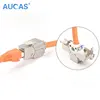 AUCAS CAT7 ALLOY TOOL-LESS DESIGN MODULE/KEYSTONE JACKS