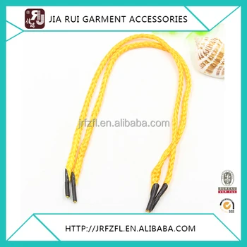 Yellow Polyester Knitted Rope Colorful Braid Bags Handle Cord - Buy ...