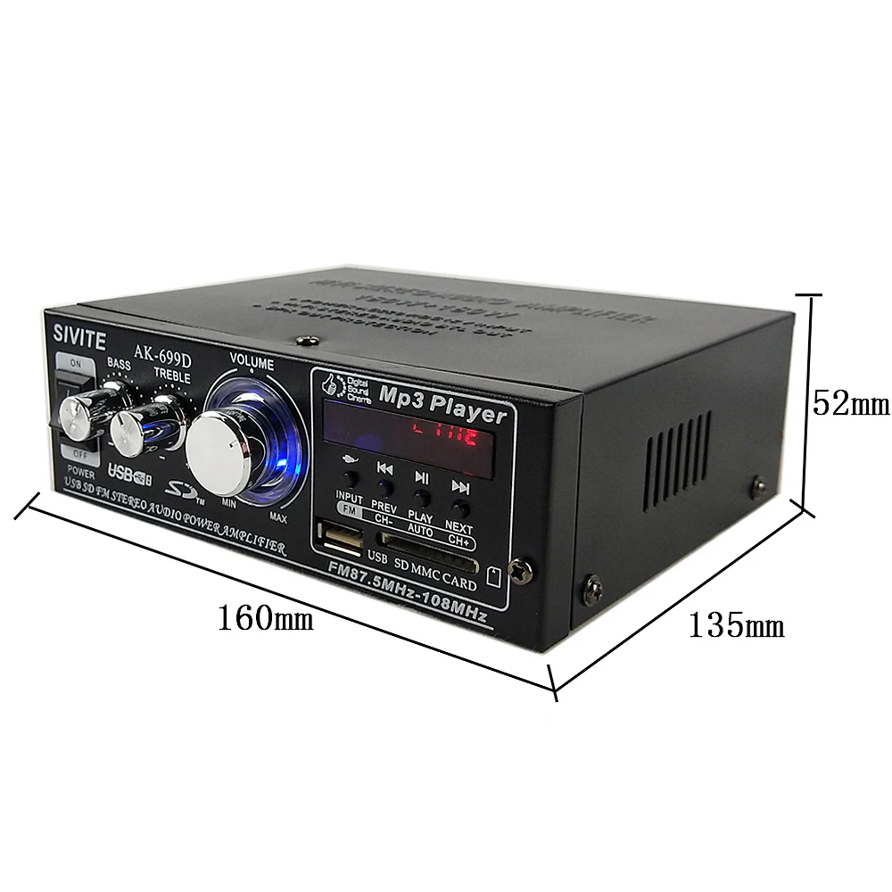 Small Amplifier For Sale Tube Hi-fi Power Soft Digital Car Mini Amp ...