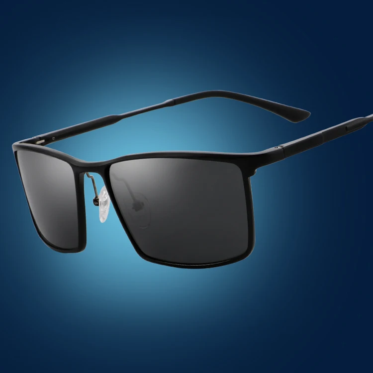 2019 High Quality Polarized Sun Glasses Aluminum Magnesium Uv400 Sport Sunglasses Mirror Men