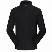 

High Quality Outdoor Men Women Winter Warm Two layer Polar Fleece Zip Up Jacket 320g