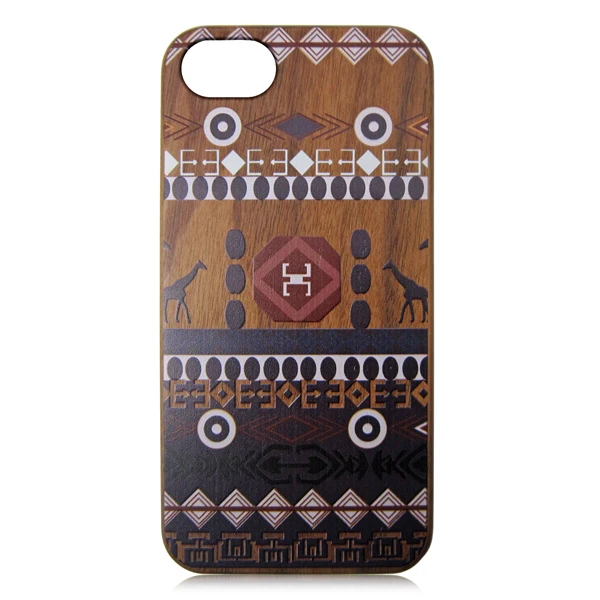 

Custom painted wooden mobile phone shell for iphone6, Original wood color