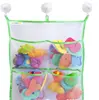 BSCI Factory Made Bath Mesh Bag Toy Storage Organizer with Suckers