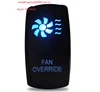 BLUE Fan Override LED Rocker Switch UTV for Polaris Ranger 900 800 RZR 4 1000 900 For Can am Commander 800R 1000