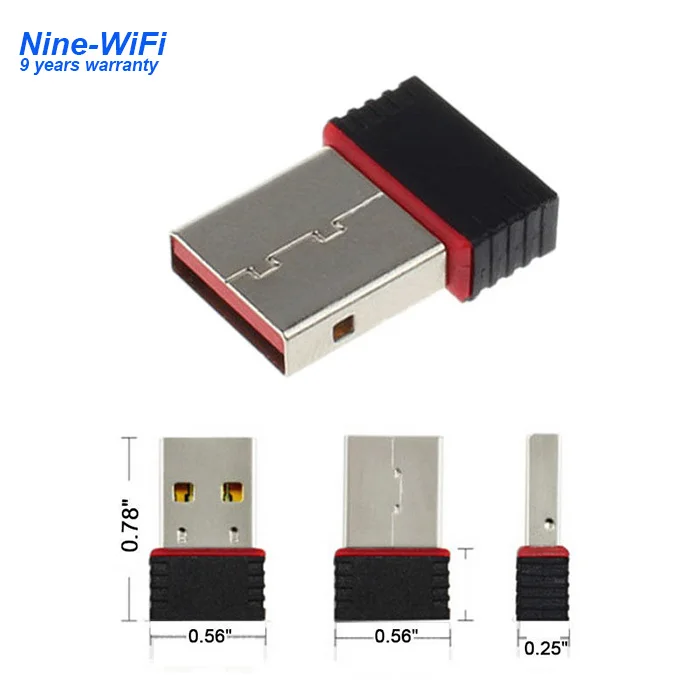 Nano wireless usb 2.0 150mbps mini usb lan dongle mt7601 wifi adapters