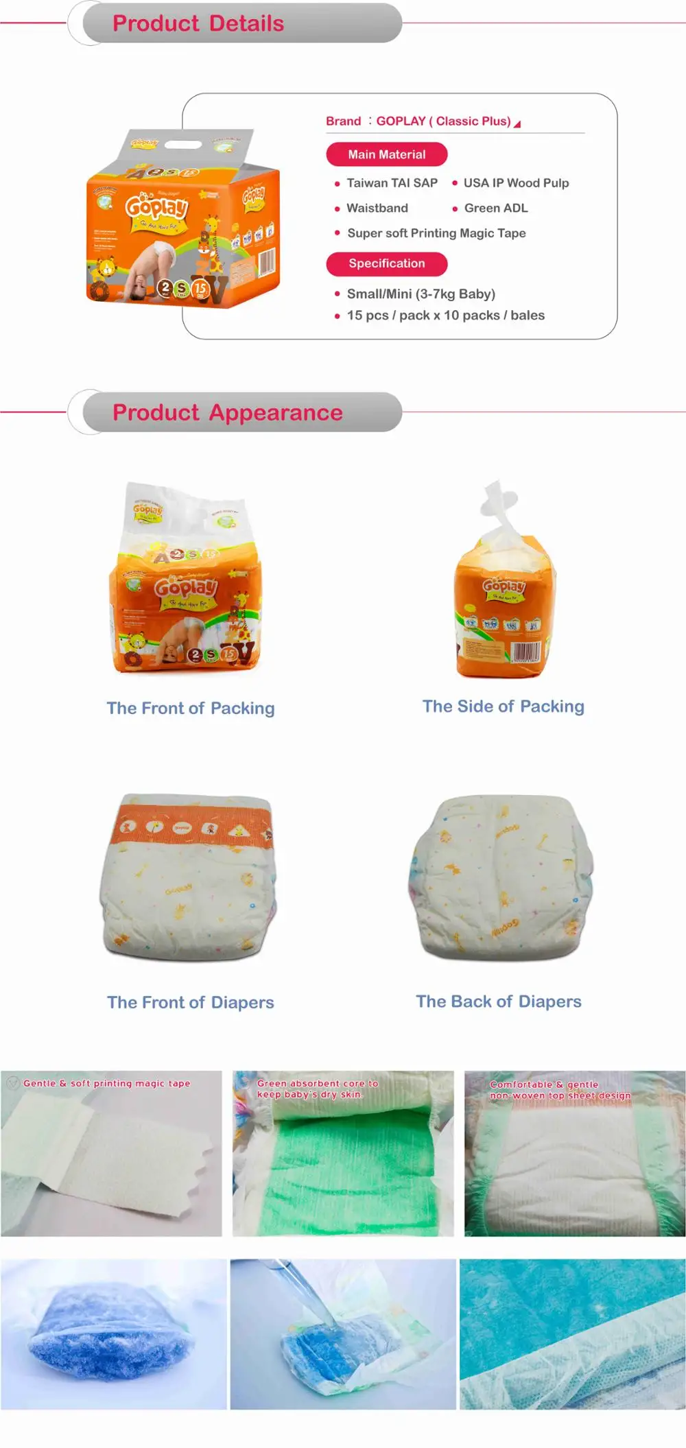 Cheap Baby Diaper Wholesale To Zimbabwe/tanzania/pakistan/cameroon