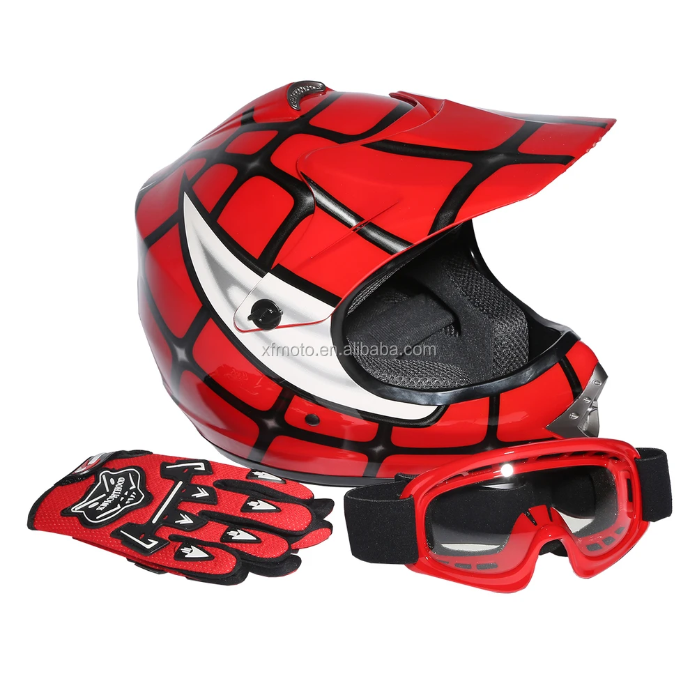 Youth Red Spider Net Dirt Bike Motocross Off Road Helmet Goggles Gloves S M L Xl Archives Statelegals Staradvertiser Com