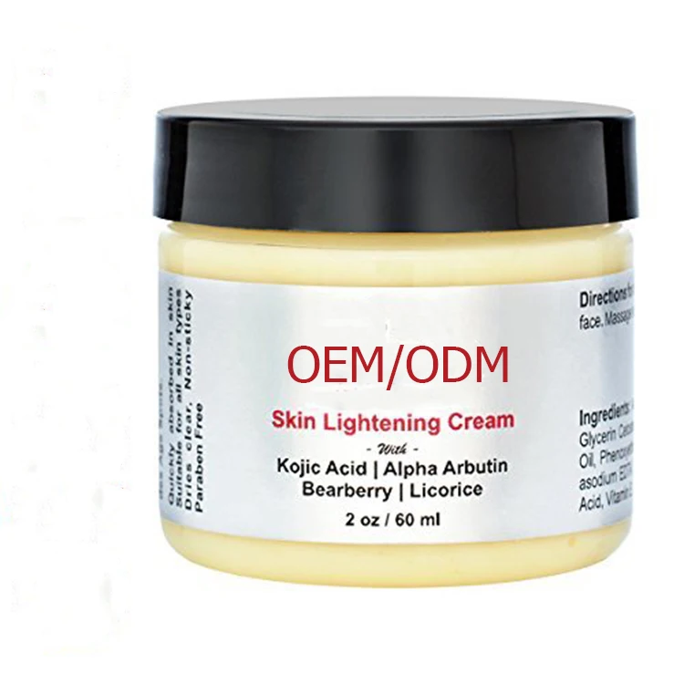 

kojic acid arbutin skin whitening cream private label whiten arbutin cream