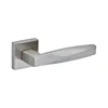 Factory Supply Hot Sale Satin Gold & Chrome Zinc Alloy Bedroom Door Handle & Knob